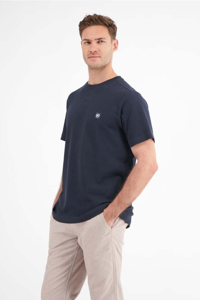 T-SHIRT IN WAFEL PIQUE 2533012 485